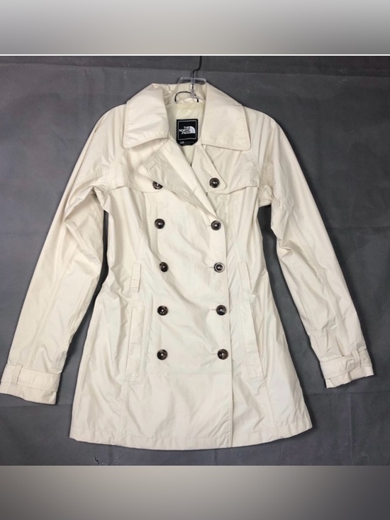 The North Face Jackets & Blazers - The North Face Off White Beige Trench Coat Jacket Women’s XS Double Breasted